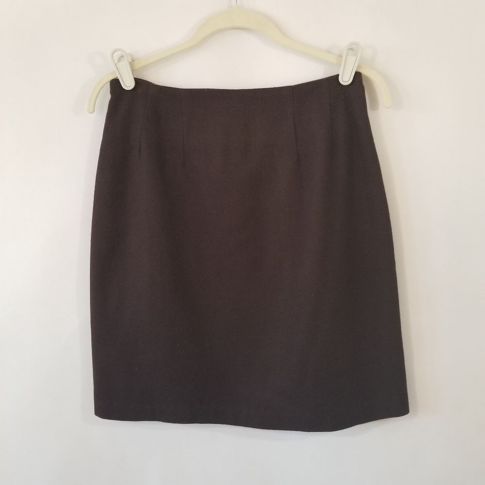 J.G.Hook Brown Wool Skirt